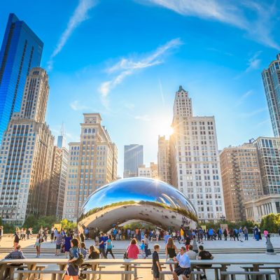 Image of the Bean in Chicago.