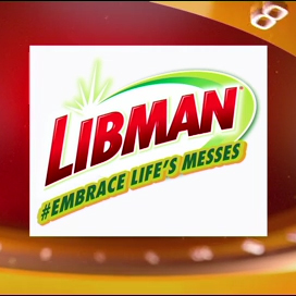 Image of the Libman logo and the phrase, 